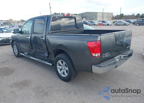 2005 Nissan Titan Se из США, поврежденный, VIN 1N6BA07A95N578495